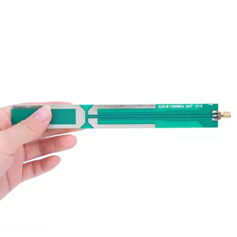 ADS-B 1090MHZ Active High Gain 1060-1120MHz 2.0dBi Antenna 2.5-5.5V Standard Head Aerial SMA for Sel