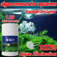 ✨Enough for l year✨algae remover for aquarium 150 tablets/bottle algae wafer anti algae for aquarium