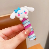 Ikat Rambut Spiral Aksesoris Kunciran Anak Perempuan Aksesoris Ponytail Fashion Korea ptt