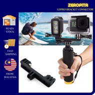 🔥 READY STOCK 🔥ZEROPITA PRO-F061 Dual Twin Led Gopro Bracket Connector Adapter for Gopro Osmo GoPro 