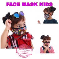 FACE MASK KIDS REMASK Designer Kids Cotton Face Mask / FACE MASK KANAK-KANAK / FACE MASK BUDAK / TOP