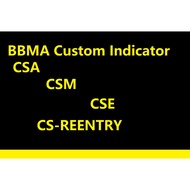 BBMA CUSTOM CANDLE INDICATOR ( CSM,CSE,CSA,CSREENTRY) MT4 LIFETIME