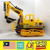 ⭐️Very worthwhile⭐️ ♩🌈 BIG SIZE Crawler Construction Excavator Backhoe Truck Toy Pretend Play 🌈♀
