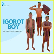 ☍ ♣ ✒ Austee Filipino Igorot Costume Lapu lapu Attire Set Chaleco Vest and Aztic Bahag