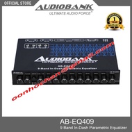 AUDIOBANK CAR AUDIO AB-EQ409 9-BAND IN-DASH PARAMETRIC EQUALIZER