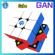 GAN 356M, Official Built-in Magnet Competition Cube - 3x3 Magnet Gun Cube Easy to Turn Stickerless M