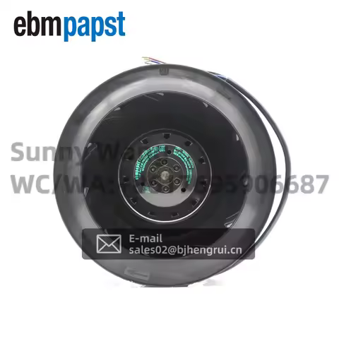 ebmpapst R2E220-AB06-05 220mm 230VAC 85W 0.38/0.51A 2700/3500RPM Turbine Turbo Centrifugal Cooling F
