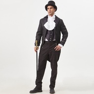 Gothic Tuxedo Suit - Retro cosplay vampire outfit | WJG