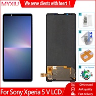 Original 6.1'' For Sony Xperia 5 V XQ-DE54 LCD Display Touch Screen Digitizer Panel Assembly Replace