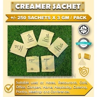 Creamer Sachet (3gm X 250 Sachet +/-)  / HALAL Logo / Individual Packing