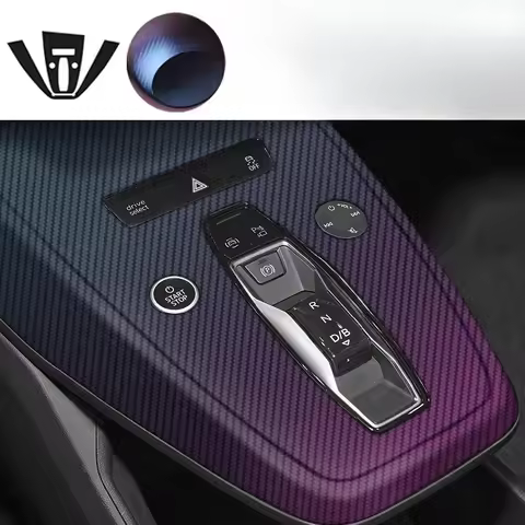 For Audi q5 etron q4 etron Modified sticker car interior decoration dedicated central control interi