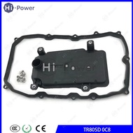 TR80SD 0C8 OC8 Transmission Filter Oil Pan Gasket 95832137100 95832543500 For Porsche Panamera 970 C