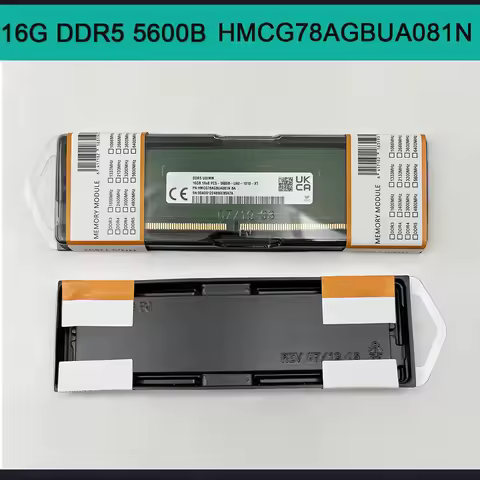 1 PCS New For SK Hynix RAM 16GB 16G DDR5 5600B PC5-5600B-UA0 Memory HMCG78AGBUA081N