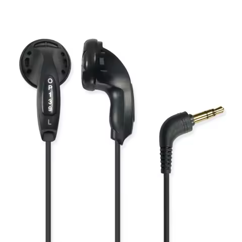 FENGRU Diy Ocean Pearl OP-139 OP139 Flat Head Earphone 44ohm HiFi Bass Sound Quality Earbud DIY MX50