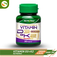 NUTRIMAX Water Disspersible Vitamin D3 + K2 Supplementation Vitamin D3 and Vitamin K2
