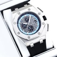 【熱賣】包裝齊全 AP橡樹系列 純316鋼打造男士手錶 機械錶 男錶 運動手錶 男友生日禮物 實物拍攝 品質保證