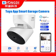 Tuya WiFi Smart Garage Camera  Night Vision Monitor1080P HD Wireless Remote Control Sensor