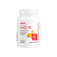GNC Coenzyme Q10 Softgels 400mg*60 Capsules Heart Health Nutritional Supplement For Men And Women Ad