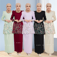 yeleedon Baju Kebarung SULAM Kurung Baju Labuh Moden COMO CREPE Bridemaid Nikah/Tunang MURAH Ironless Kurung Baju Tunang Sesuai Untuk