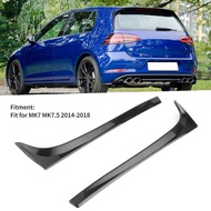 Bnineteenteam Car Rear Window Spoiler Side Wing ABS Plastic Mud Water Spatter Prevention with Self A