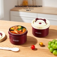 ECENTIO SOUP LUNCH BOX 600ML STAINLESS ROUND ET0201A26304