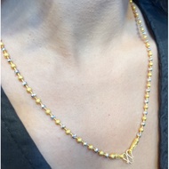 Necklace 3mm Sandblasted Gold 3mm 20 And 24 Inches Pump Hook Easy To Twist