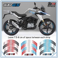 Suitable for BMW G310GS Modified 3D Wheel Hub Wheel Frame Car Rim Steel Rim Waterproof Reflective St