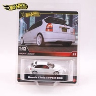 Hot Wheels Premium 1:43 2025 CIVIC EK9 PORSCHE 911 JEEP WRANGLER ASTON MARTIN VANTAGE HMD41