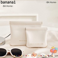 BA Cosmetic Organizer Pouch, Mini Portable Lipstick Makeup Bag, Fashion PU Travel Simple Jewelry Han