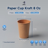Paper cup 8 Oz / coffee Paper cup 80z Heat-resistant/ cup 240ml coffee tea tea