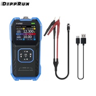 DIPPRUN FNIRSI เครื่องมือวัดความต้านทานแรงดันไฟฟ้าแบตเตอรี่มีความแม่นยำสูงเครื่องทดสอบความต้านทานภาย