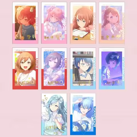 Anime Project Sekai Hinomori Shizuku Momoi Airi Hanasato Minori Kiritani Haruka Postcard Photo Portr