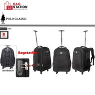 POLO CLASSIC TROLLEY LAPTOP BACKPACK ORIGINAL 2-WHEEL LAPTOP TROLLEY BACKPACK