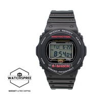 [Watchspree] Casio G-Shock Back-to-original-basics theme Black Resin Band Watch DW5750E-1D DW-5750E-