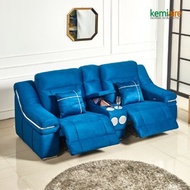 [Chemière] Bordeaux 3-seater fabric recliner sofa (woofer sofa separate) KBM-301A