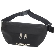 近全新 Burberry 8049095 黑色腰包/斜背包 黑色 0174 [二手] BURBERRY 男士