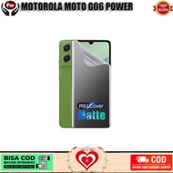 HYDROGEL MATTE MOTOROLA G06 POWER HYDROGEL JELLY ANTI RADIATION