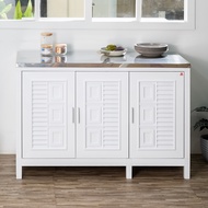 ADVANCED ตู้หน้าเรียบ รุ่น C1T 5012 สีขาว |CAB|