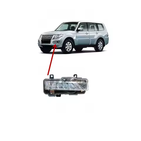 1 Pcs L or R White Led Daytime Running Driving Light for Montero V98 DRL for Pajero V97 V93 V95 for 
