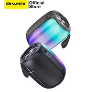 Awei Y525 Portable Bluetooth Speaker Bluetooth Bass Speaker Mini speaker 360° Bass Stereo Surround with Colorful Ambient Lights