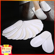 10 Pairs/Lot Disposable Guest Slippers Travel Hotel SPA Slipper Shoes