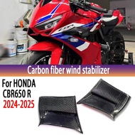 for  Honda CBR650R  2024-2025 100% carbon fiber fixed fender aerodynamic fairing kit Honda  CBR 650R