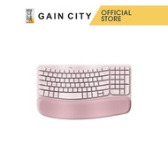 Logitech Wave Ergo Wireless Keyboard - Rose 920-012514
