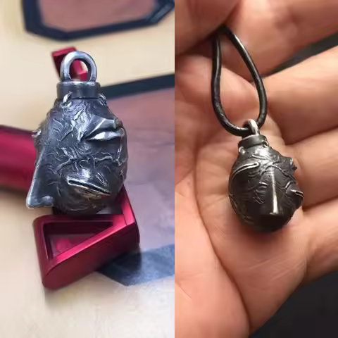 Behelit The Egg Of The King Necklace Cosplay Griffith Guts Metal Pendant Fashion Jewelry Props Gifts