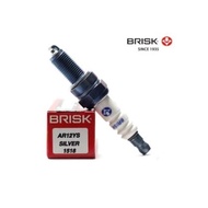 BRISK Silver Racing AR12YS (=IU24/IU27/CPR8EAIX/CPR9EIX/CR8EIX/CR9EIX) Nmax Vixion PCX etc.