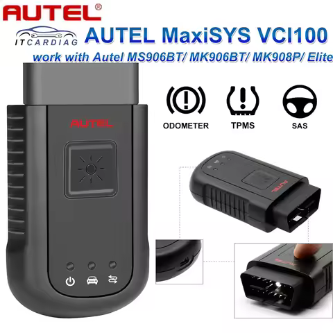 New AUTEL MaxiVCI VCI100 Bluetooth Wireless Diagnostic Communication Interface For MS906BT MS906TS M