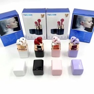 True Wireless Couples Lipstick Earphones X99 TWS Lady Earbuds Original