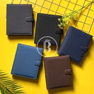 READY Binder READY Jeans material 20 rings A5 26 rings B5 - Black, 20 rings A5