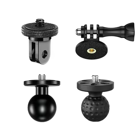 Tripod Adapter Mounts for DJI Osmo Nano/Osmo 360 GoPro 13 12 Insta360 X5 X4 DJI Action 5 Pro 4 1'' i