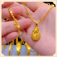 จี้หยดน้ํา 18K (AU750) สร้อยคอ 99.9% ทองคําแท้ เหมาะสําหรับเป็นของขวัญของผู้หญิง ทอง แท้ หลุด จำนำ